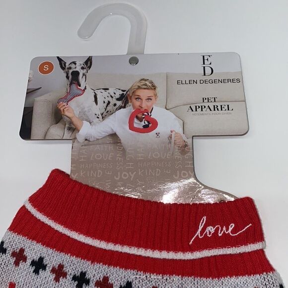 NEW WLLEN DEGENERES PET APPAREL S - Picture 4 of 7